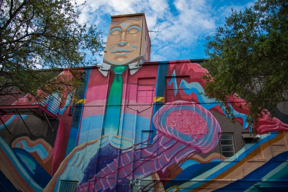 Mit Farbe und Einfalsreichtum werden viele Gebäude in St. Pete zu beeindruckenden Kunstwerken. (Fotos Visit St. Pete/Clearwater)