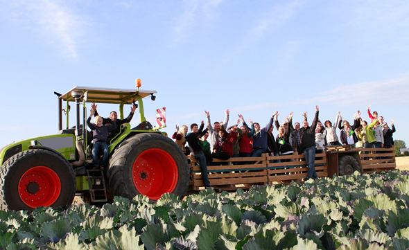Zum Jubiläum wir in Dithmarschen im wahrsten Sinne des Wortes allerlei aufgefahren. (Foto Peppel)