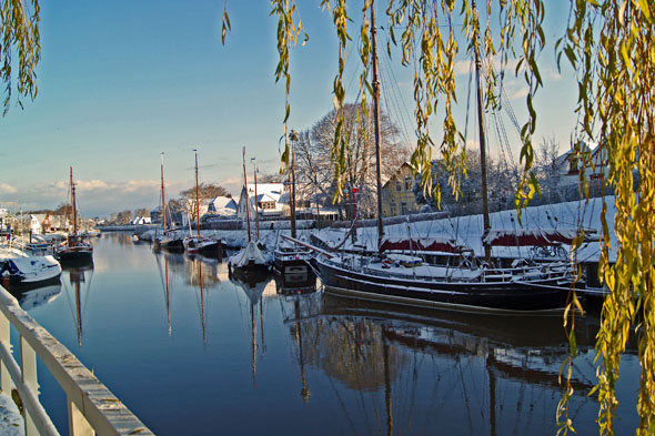 Winterurlaub an der Nordsee und speziell in Carolinensiel hat einen ganz besonderen Reiz. (Foto: djd)