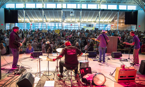Viel Live-Musik ist Teil des Breckenridge Craft Spirits Festivals. (Foto Arthur Balluff)