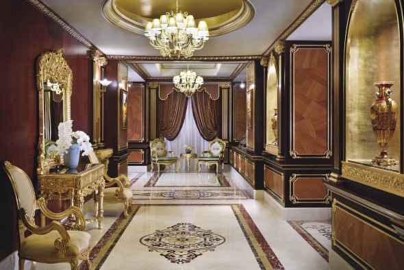 Eine Kombination aus europäischem Stil und zeitgenössischem orientalischen Design prägt das neue Mövenpick Hotel City Star Jeddah . (Foto Mövenpick)