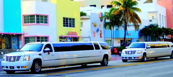 Standesgemäß unterwegs in Miami Beach. (Foto Katharina Büttel)