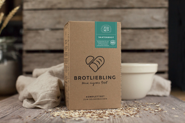 Handlich, praktisch und leicht zu bedienen: die Brotbackmischung von Brotliebling. 