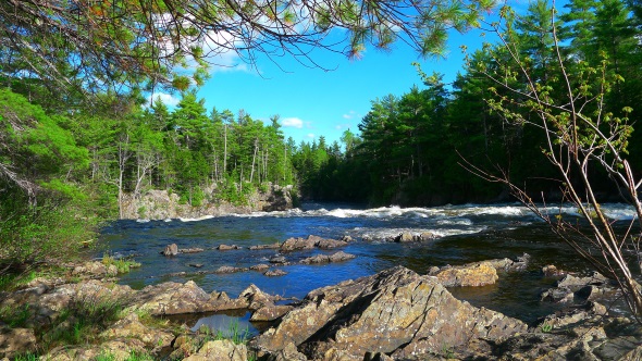 Ein malerisches Stück Maine: der Thoreau Wabanaki Trail (Foto Maine Office of Tourism)