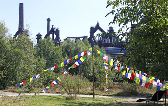Das Weltkulturerbe Völklinger Hütte in der Nähe von Saarbrücken ist weltweit das einzige Eisenwerk aus der Blütezeit der Industrialisierung, das vollständig erhalten ist. (Foto: Karl-Heinrich Veith)