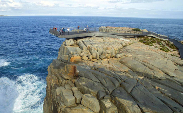 An vielen markanten Stellen in Westaustralien finden sich spezielle Aussichtsplattformen. (Foto Australias Southwest)