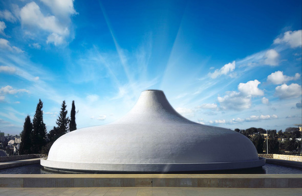 Ein spektakuläres Bauwerk: der The Shrine of the Book am Israel Museum (Foto Israel Museum)