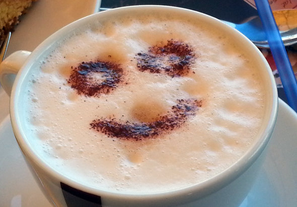 Längst entscheidet beim Kaffeegenuss nicht nur der Geschmack, sondern auch die Optik. (Foto Karsten-Thilo Raab)