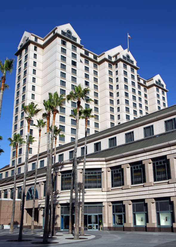 Das luxuriöse Fermont Hotel gehört zu den Landmarken in Downtown San José. (Foto Karsten-Thilo Raab)