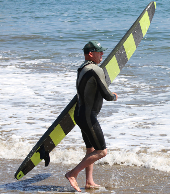 Surfer aller Alters- und Könnerstufen finden in Santa Cruz das perfekte Revier. (Foto Karsten-Thilo Raab)