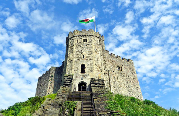 Cardiff Castle blickt auf eine lange, bewegte Geschichte.