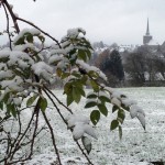 Locker, flockig: Erster Schnee in Ostbelgien