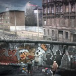 Alltagsphänomene links und rechts der Mauer – Panometer zeigt fiktiven Tag im geteilten Berlin
