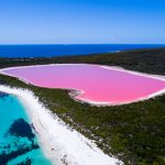 Naturspektakel in Australien: Pinke Salzseen