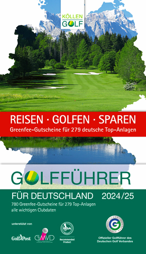 Fotos: Buchcover der Golfführer von Köllen